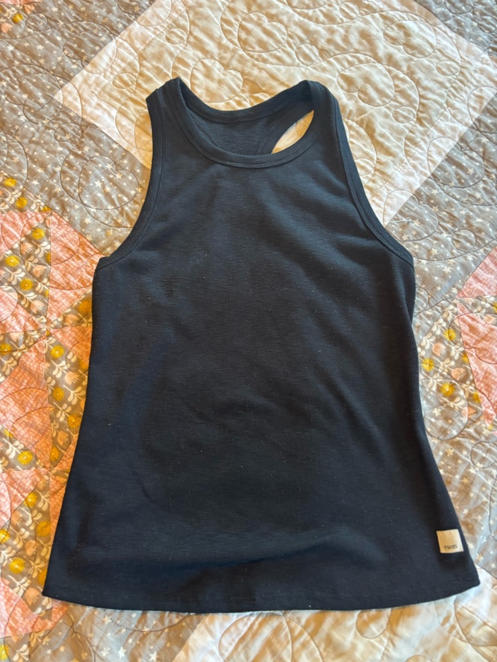 Vuori Black Women's Racerback
Sunrise High Neck Tank
